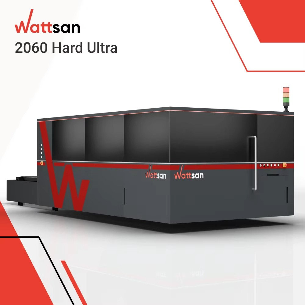 Industrial Laser Cutter For Metal - WATTSAN 2060 Sert Ultra CNC Fiber