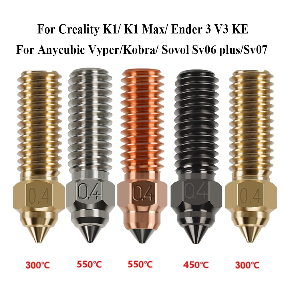 Creality Printer Ender 3 V3 - Ender 3 V3 KE Nozul Pirinç