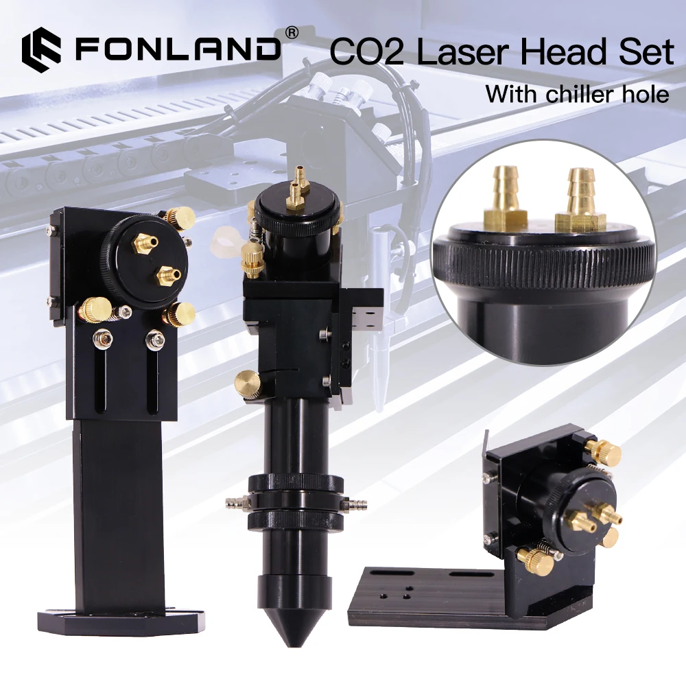 Co2 Laser Mirror - FONLAND Lazer Kafası Arayüzü Ayna Çapı
