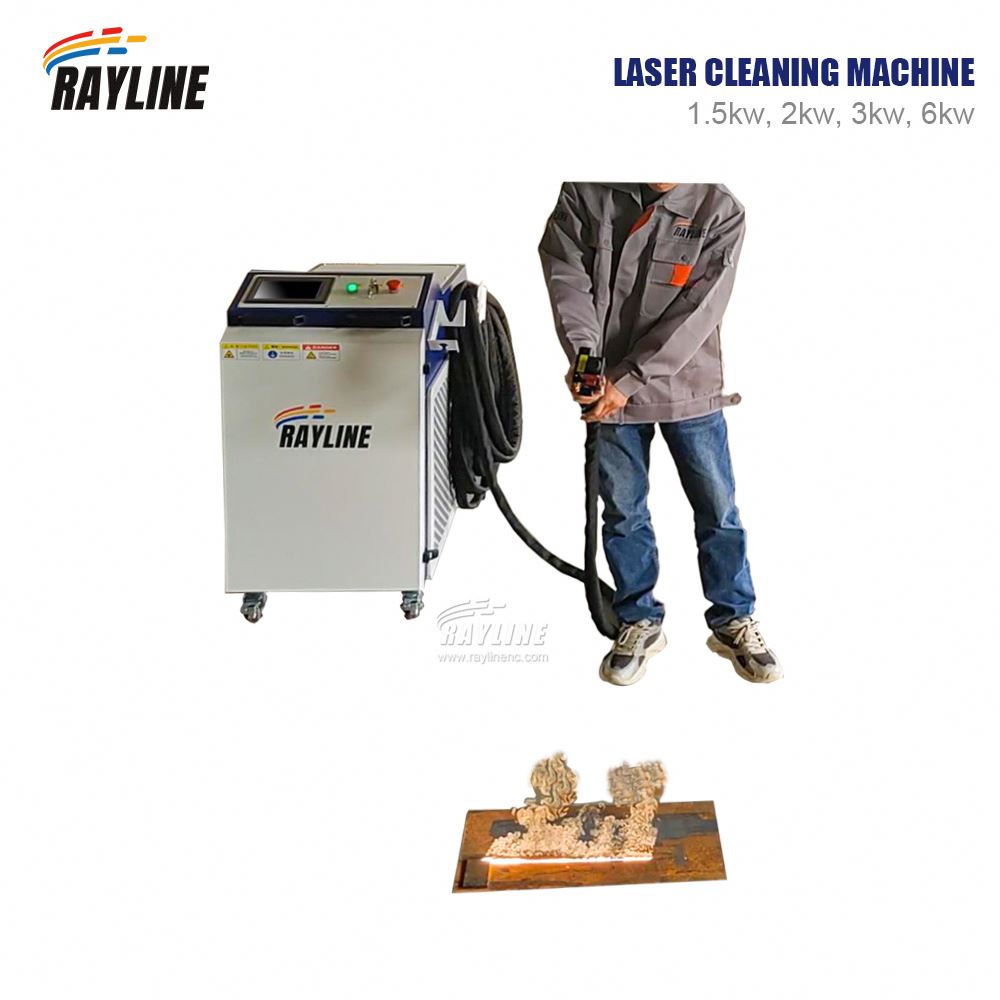Industrial Laser Paint Removal - Endüstriyel Lazer Temizleme Makinesi 3000W Darbeli