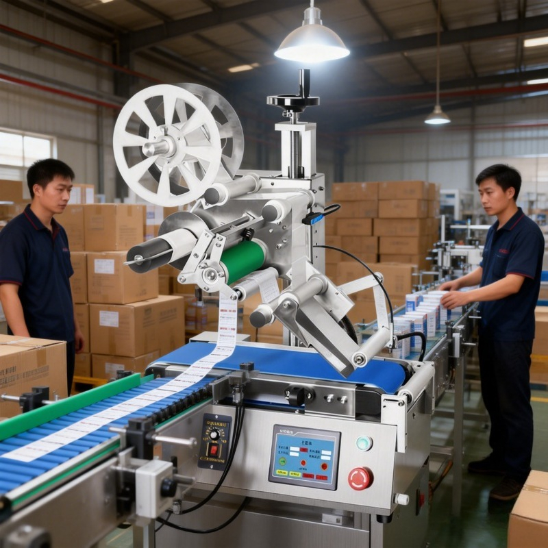 Industrial Print & Laser Inc - Endüstriyel Makineler Düz Etiketleme Makinesi Otomatik