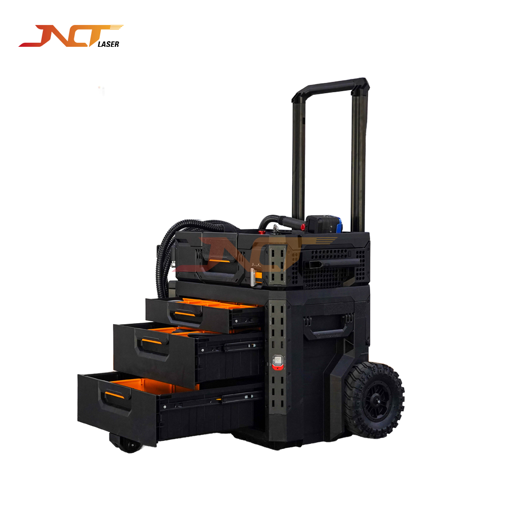 Industrial Laser Paint Removal - 300W İstiflenebilir Endüstriyel Lazer Temizleme Makinesi,