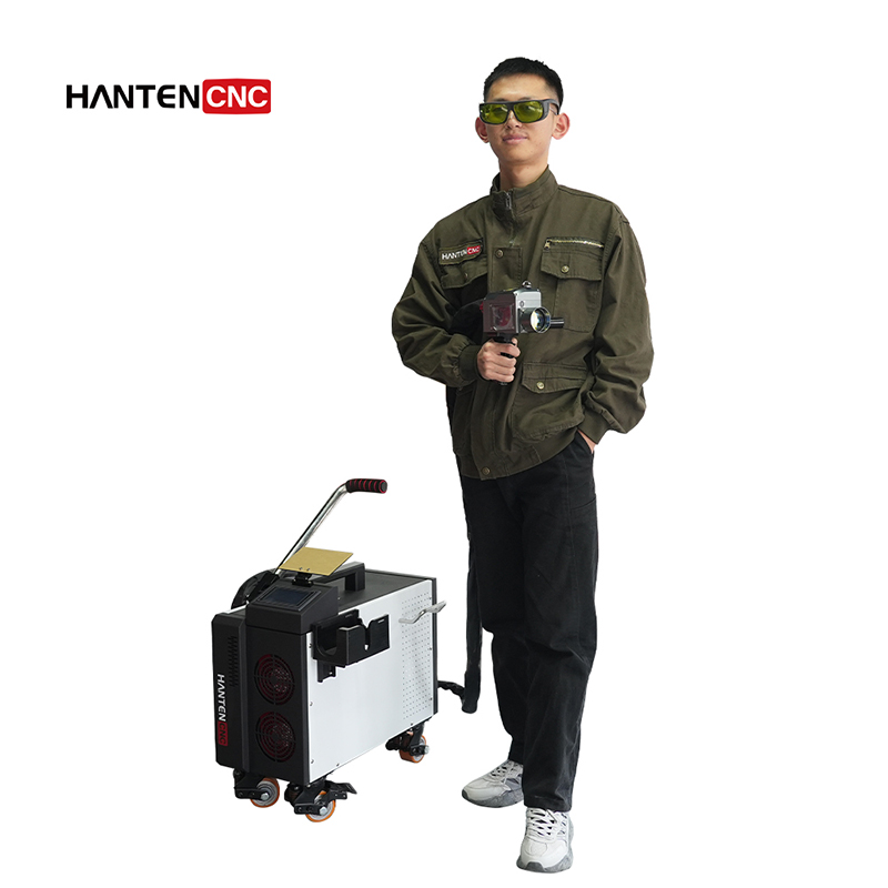 Industrial Laser Paint Removal - 500W Hava Soğutmalı Taşınabilir El Tipi