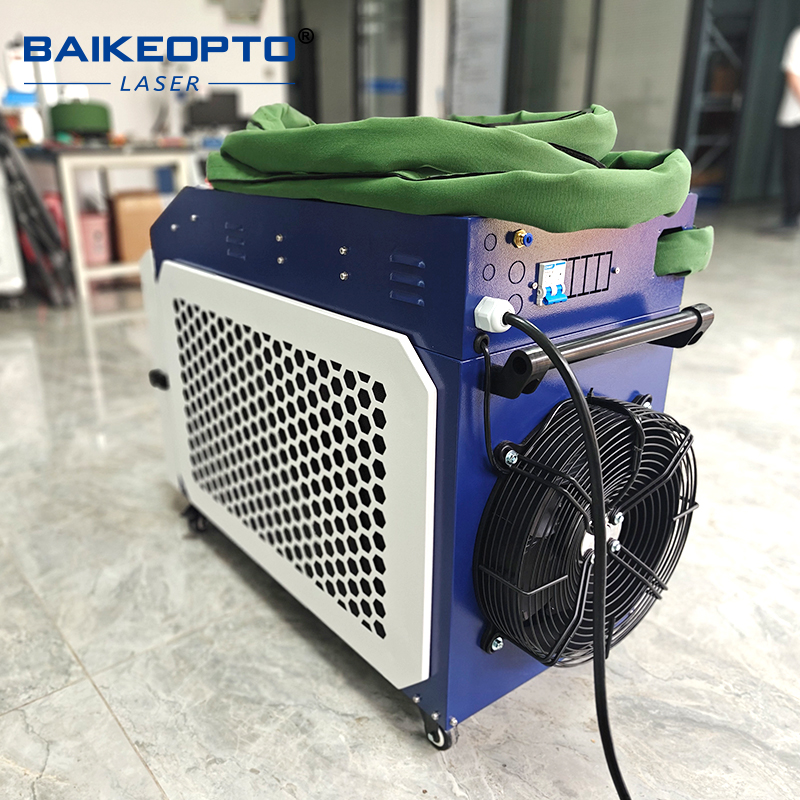 Industrial Laser Paint Removal - 1500W fiber lazer temizleme makinesi, pas