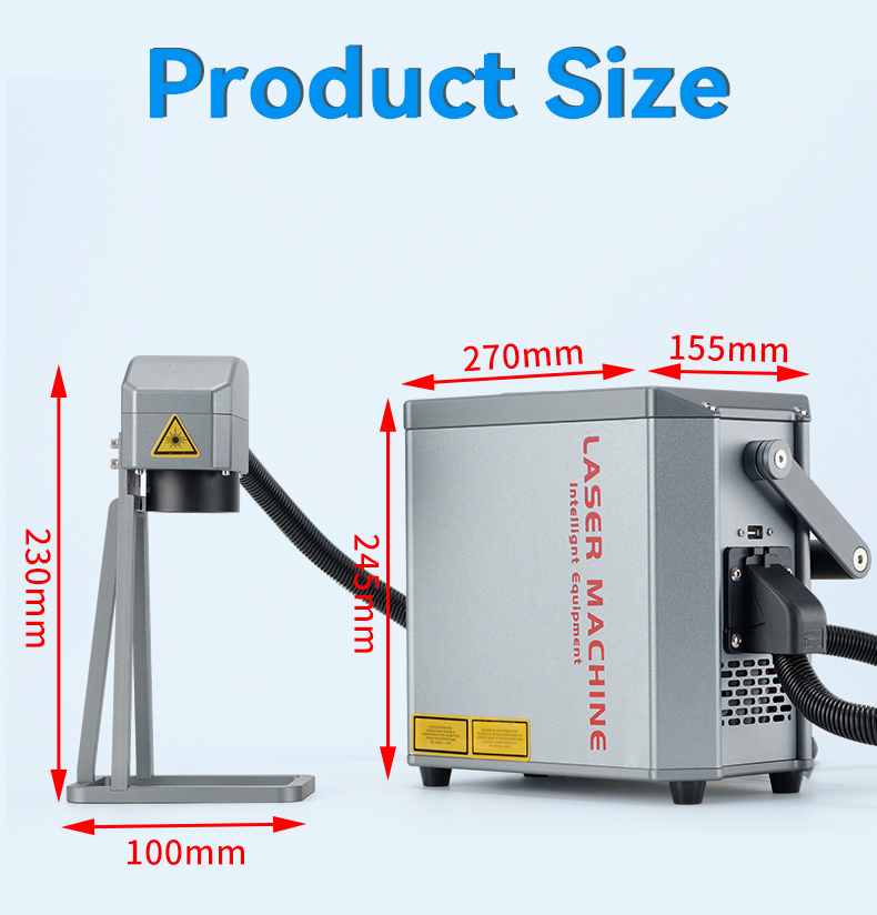 DMX Fiber El Tipi Lazer Gravür - Industrial Handheld Laser Printer incelemesi ve fiyatı