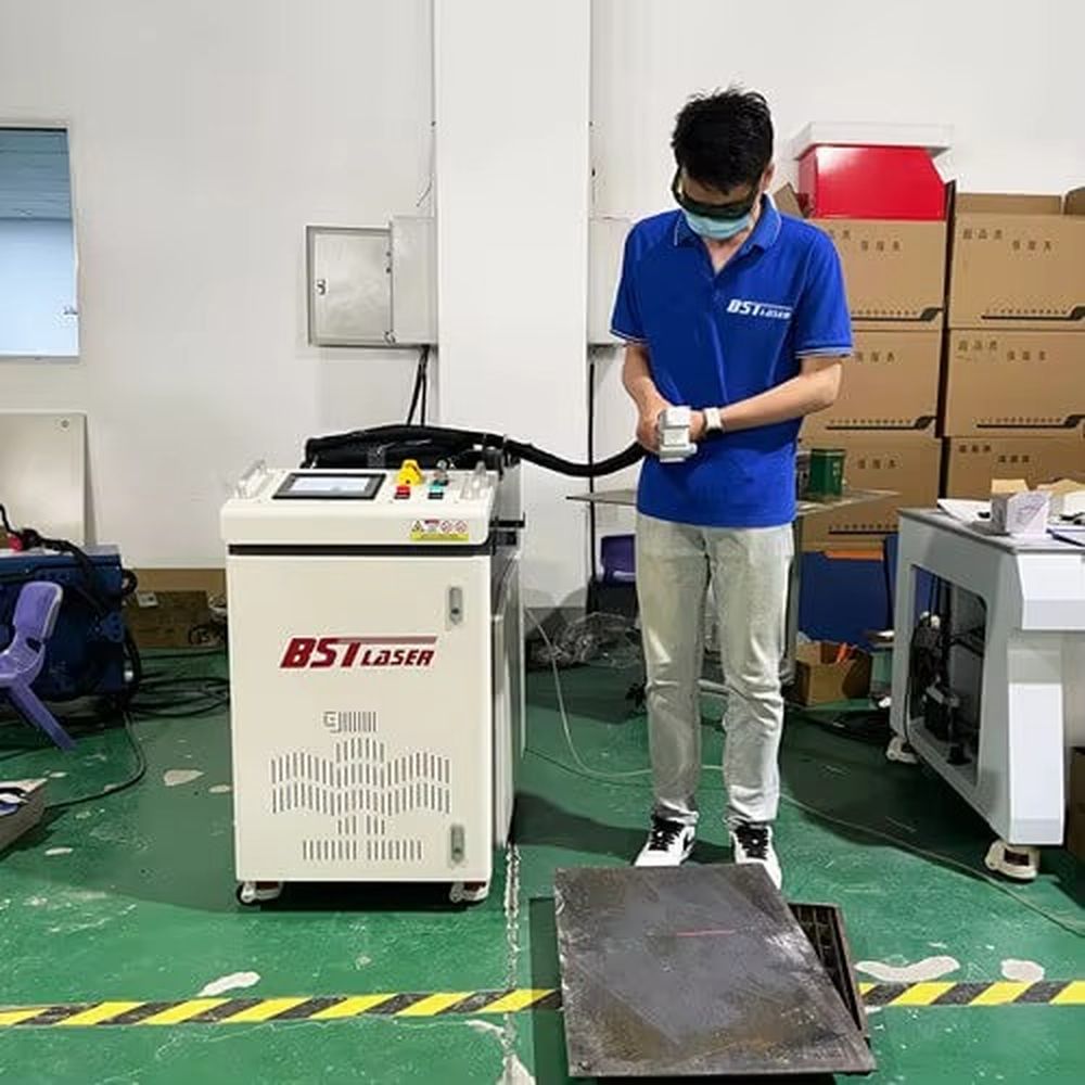 1KW 2KW 3KW Endüstriyel Lazer  - Industrial Laser Cleaning Machine Price incelemesi ve fiyatı