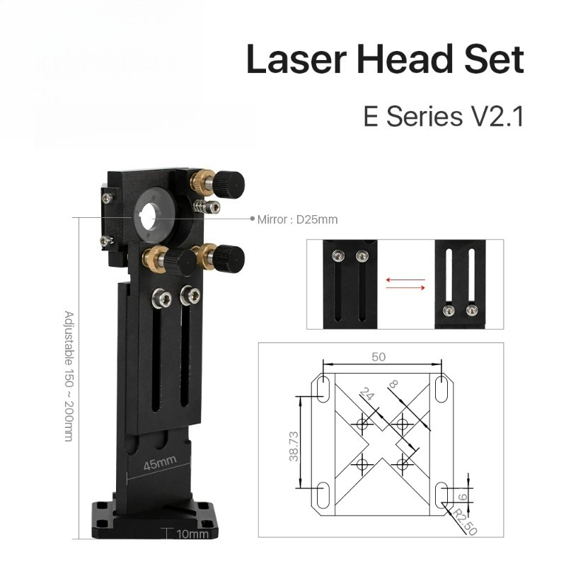 Cloudray E Serisi CO2 Kafa Set - Co2 Laser Mirror incelemesi ve fiyatı