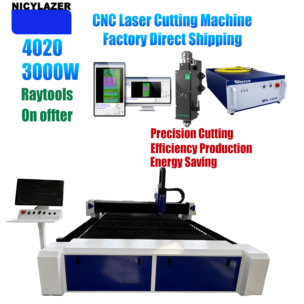 NICYLAZER CNC 3000W 4020 Fiber - Industrial Laser Equipment incelemesi ve fiyatı