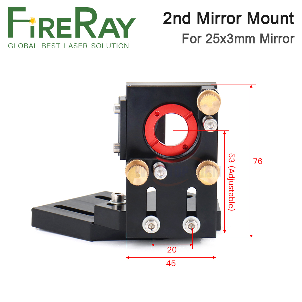 FireRay CO2 lazer dağı yansıtı - Co2 Laser Mirror incelemesi ve fiyatı