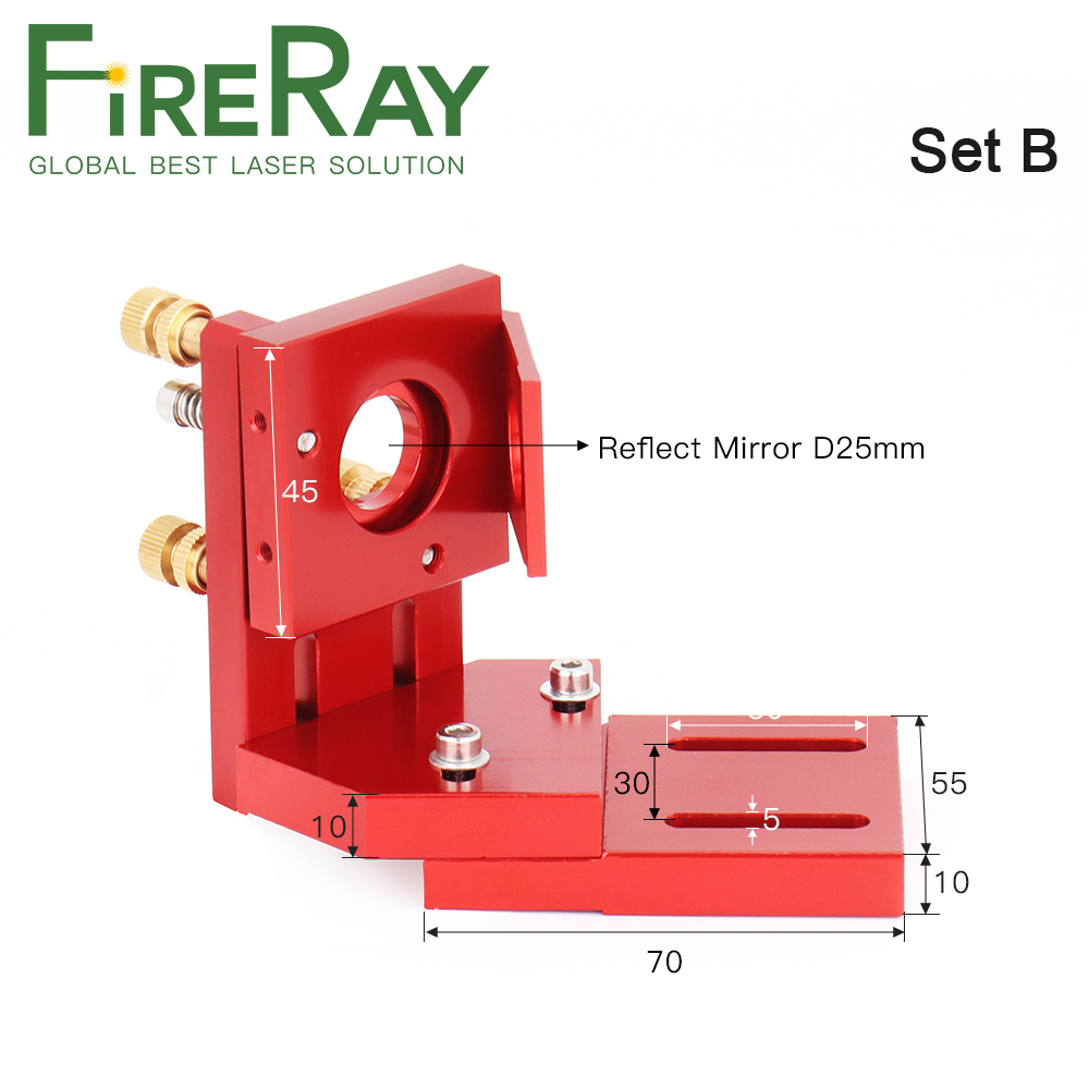 FireRay CO2 lazer dağı yansıtı - Co2 Laser Mirror incelemesi ve fiyatı