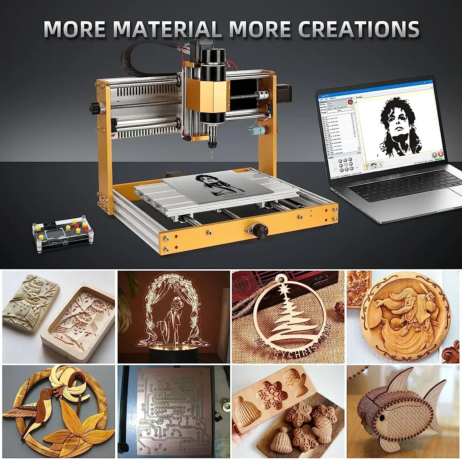 Endüstriyel Küçük Gravür Makin - Industrial Laser Engraver For Wood incelemesi ve fiyatı