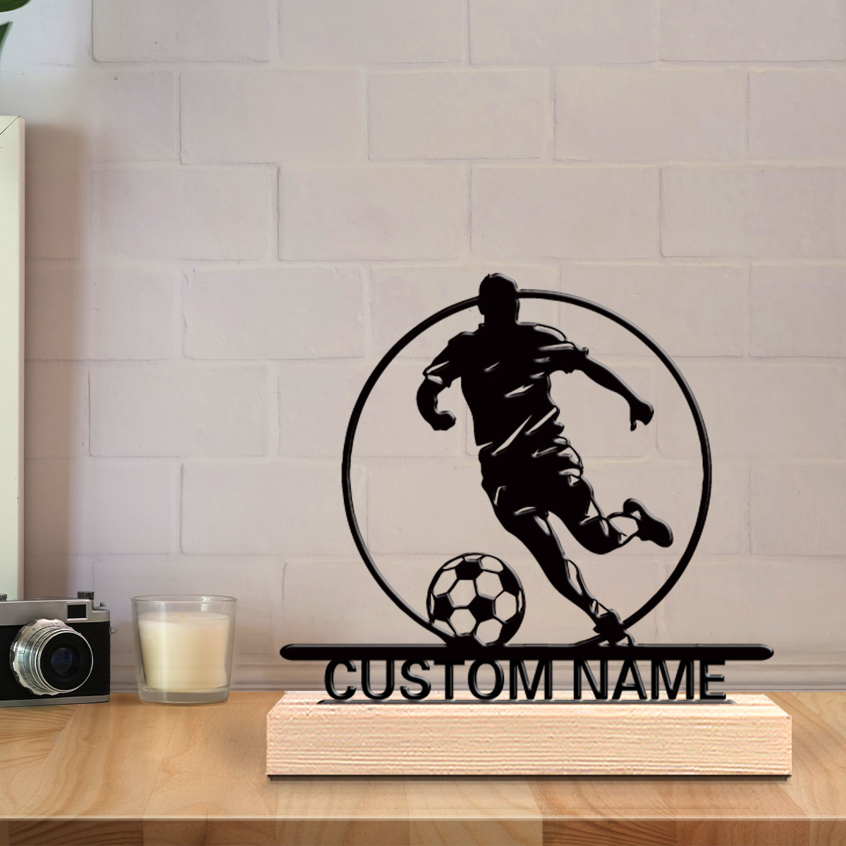İsme Özel Metal Futbolcu Heyke - Industrial Laser Marker incelemesi ve fiyatı