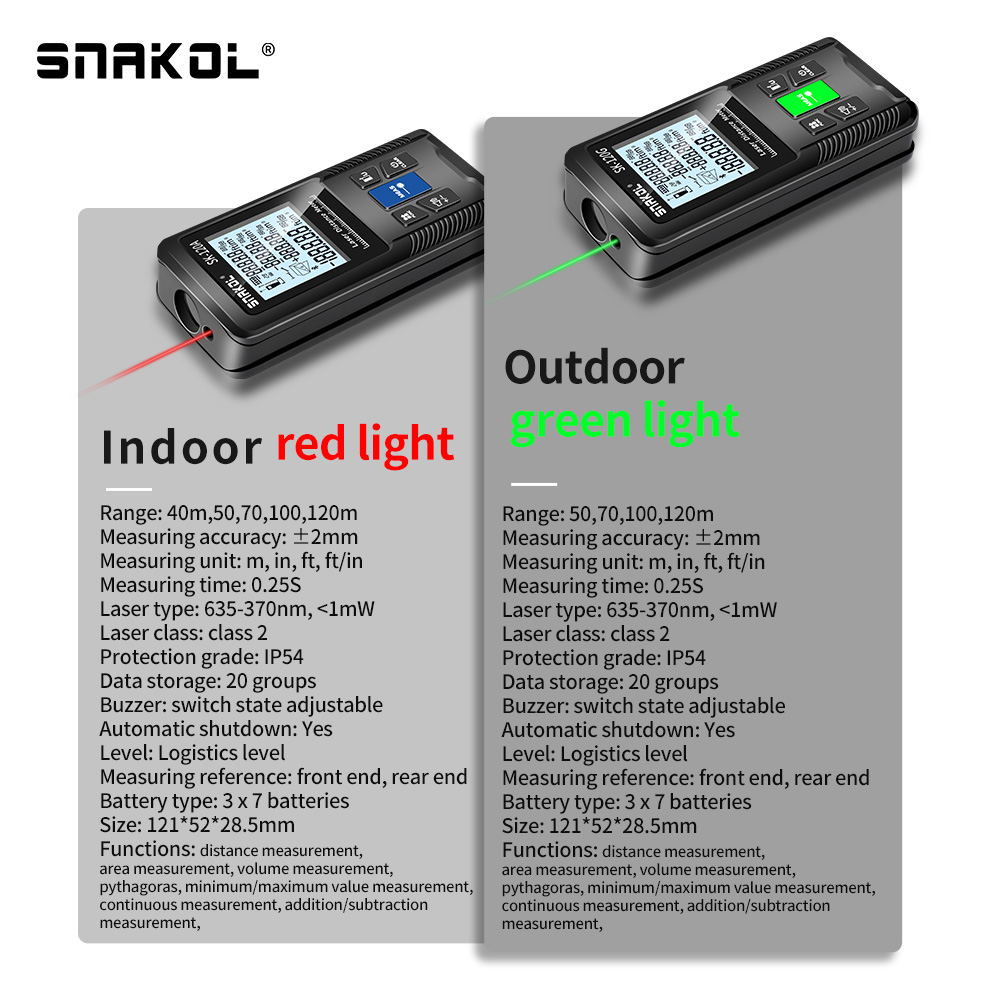 Snakol Lazer Mesafe Ölçer 40m  - Industrial Laser Training incelemesi ve fiyatı