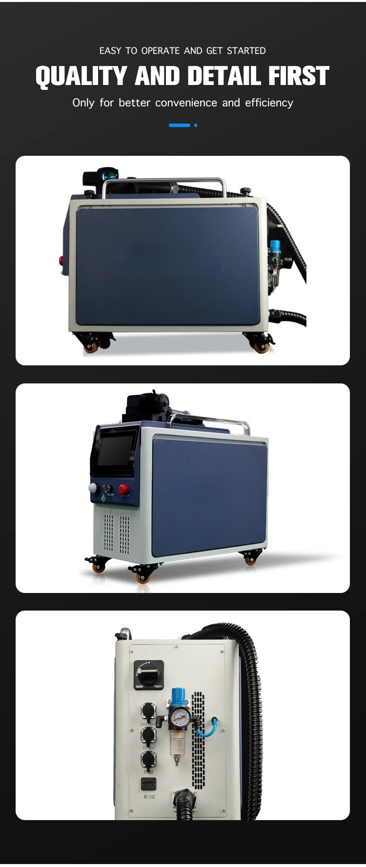 100W 200W 300W Darbeli Lazer T - Industrial Laser Paint Removal incelemesi ve fiyatı