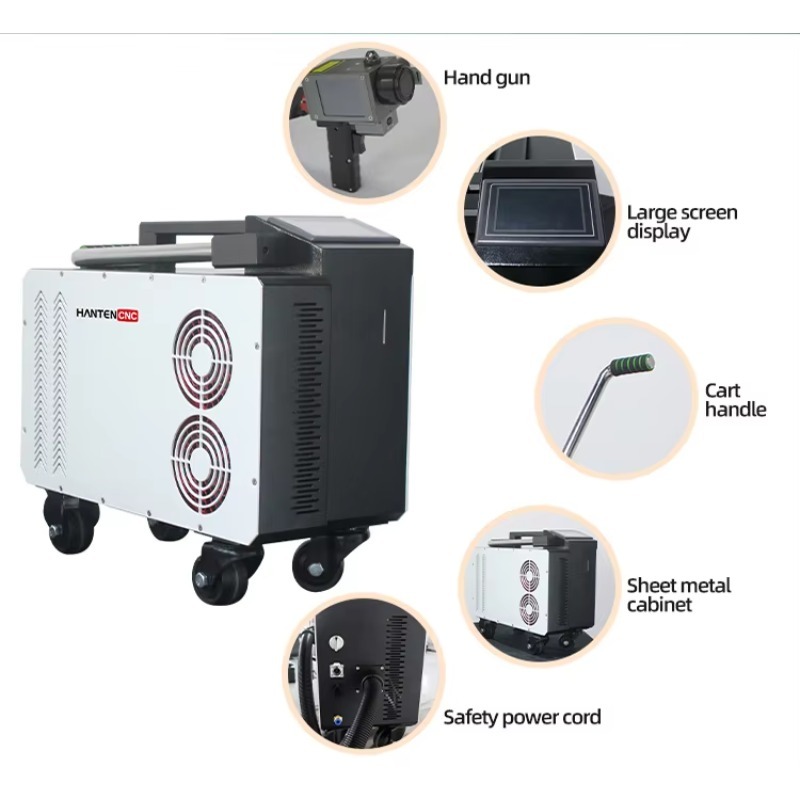 Taşınabilir Darbeli Fiber 300W - Industrial Laser Equipment incelemesi ve fiyatı