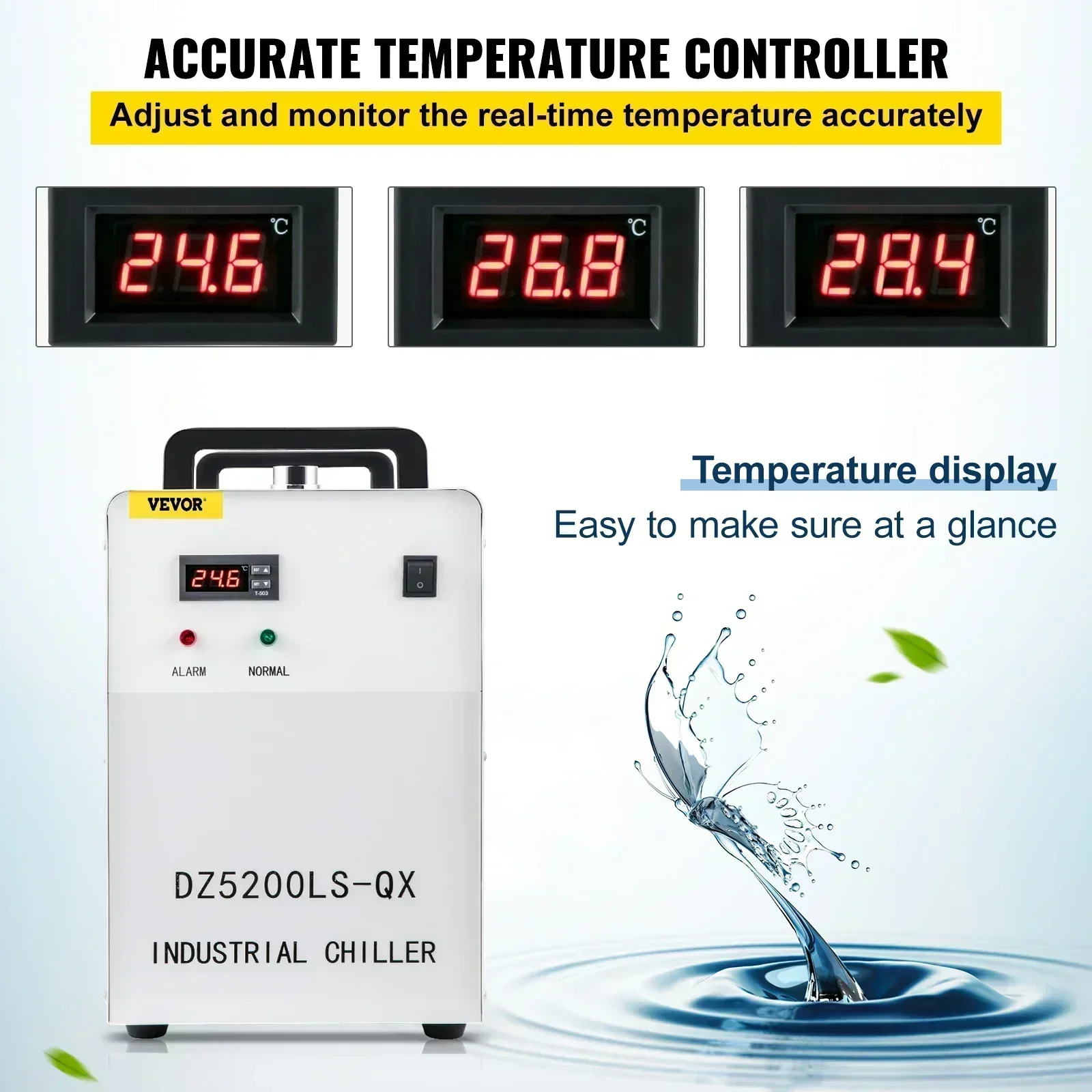 SIHAO CW-3000 Endüstriyel Sını - Laser Chiller Water Cooler incelemesi ve fiyatı