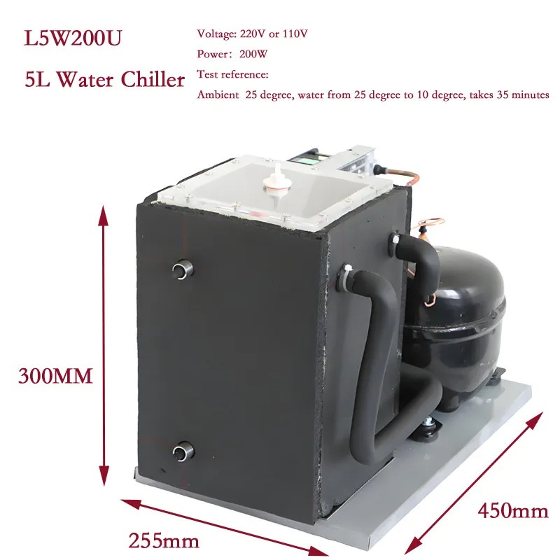 5L Soğutucu Kompresör - Oksije - Laser Chiller Water Cooler incelemesi ve fiyatı